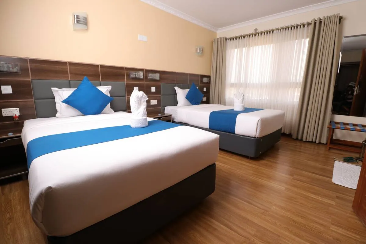 Twin room at Buraha Zenoni Hotel & Resort, Nakuru